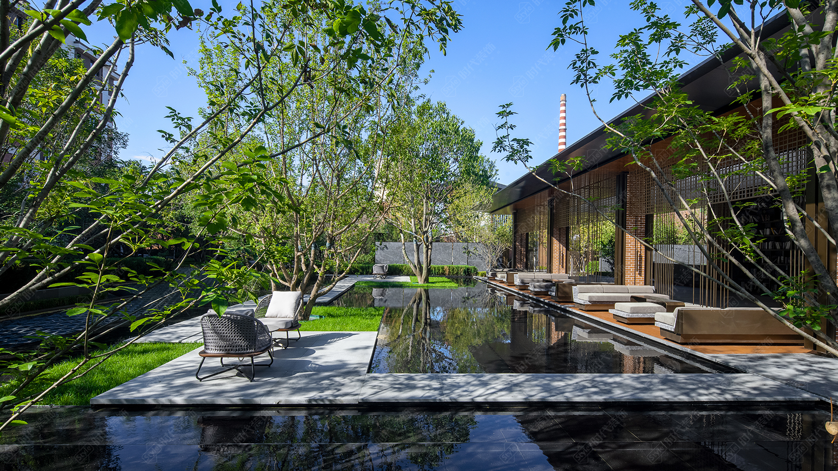 沈陽華潤沈海項目示范區景觀工程