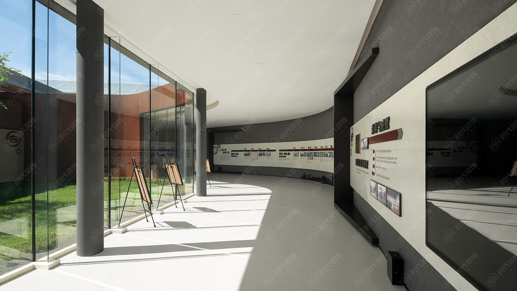 沈陽華潤沈海熱電廠項目售樓處室內精裝修工程